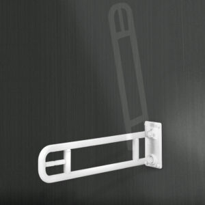Barra de apoyo abatible nylon 600 mm