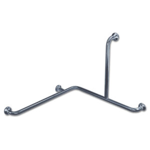 Barra de apoyo bañera horizontal inox RAL