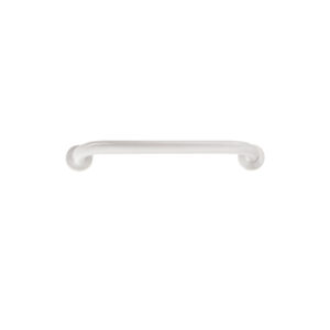 Barra de apoyo recta 400 mm inox blanco