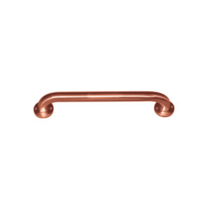 Barra de apoyo recta 400 mm inox cobre envejecido