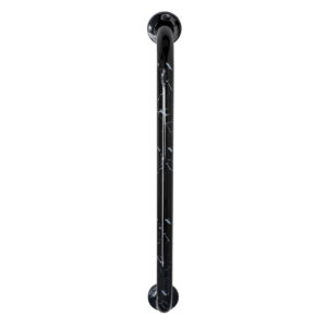Barra de apoyo recta 600 mm Luxcover mármol negro