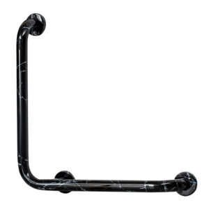 Barra de apoyo en ángulo 160 Luxcover mármol negro