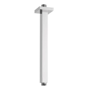 Brazo de ducha vertical cuadrado 300 mm
