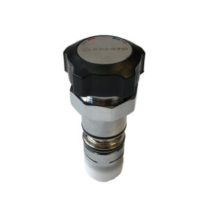 Cabezal Alpa 80 empotrado negro