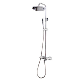 Columna baño-ducha mezcladora Aroha cromo