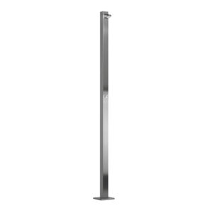 Columna ducha jardín inox 1 agua temporizada