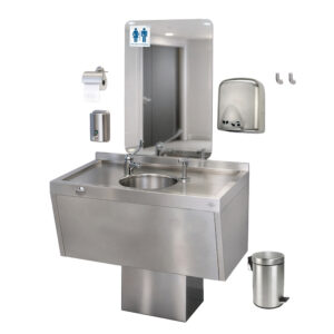 Conjunto para baño ostomizado