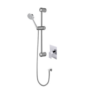 Conjunto ducha empotrable 1 vía Koa oro pvd