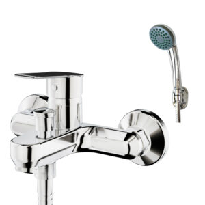 Grifo baño-ducha Albos con accesorios de ducha