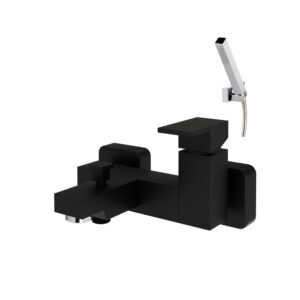 Grifo baño-ducha Nitro Plus con accesorios negro