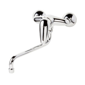 Grifo cocina de pared caño inferior Alfa