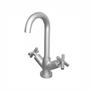 Grifo cocina bimando Matrix cromo mate