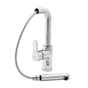 Grifo cocina Zip Plus 2.0 extraíble cromo 1F