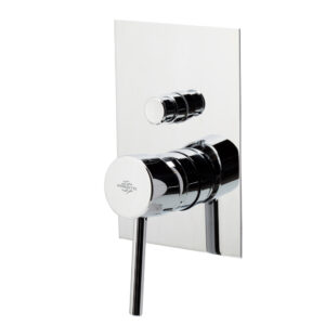 Grifo ducha empotrable 2 vías Theo cromo