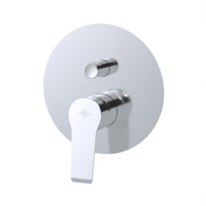 Grifo ducha empotrable 2 vías Albos cromo