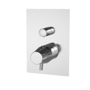 Grifo ducha empotrable 2 vías Livra cromo