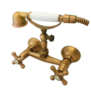 Grifo ducha 1929 con accesorios de ducha bronce envejecido