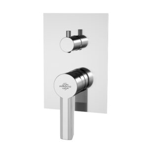 Grifo ducha empotrable 3 vías Karim Due cromo