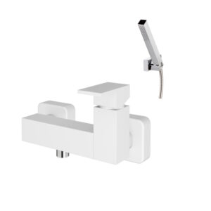 Grifo ducha Nitro Plus con accesorios de ducha blanco