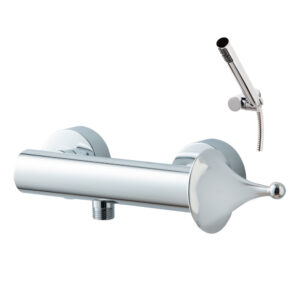 Grifo ducha Chip cromo con accesorios de ducha