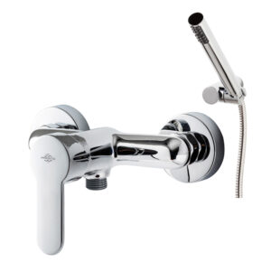 Grifo ducha Zip Plus 2.0 blanco con accesorios de ducha