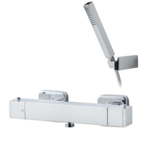 Grifo ducha termostático Nitro Plus con accesorios de ducha