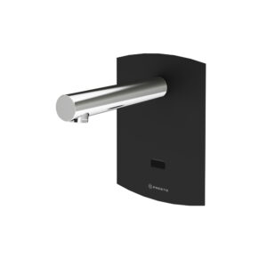 Domo Sensia P grifo lavabo mural un agua transformador negro
