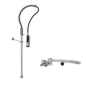 Columna industrial básica con pedal presto 570 suelo