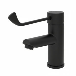 Grifo gerontológico lavabo karim negro