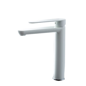 Grifo lavabo alto Nine blanco