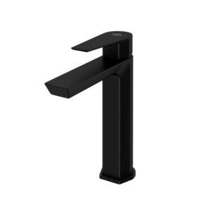 Grifo lavabo medio Aroha negro