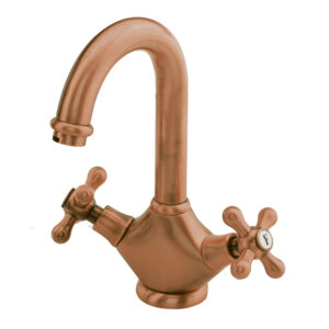 Grifo lavabo 1929 cobre envejecido