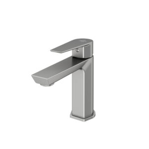 Grifo lavabo Aroha níquel cepillado