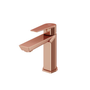 Grifo lavabo Aroha oro rosa