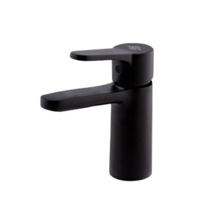 Grifo lavabo Cónico negro