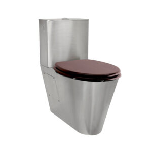 Inodoro Prestowash inox completo