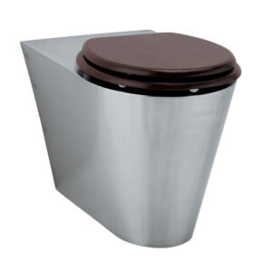 Inodoro Prestowash inox suelo