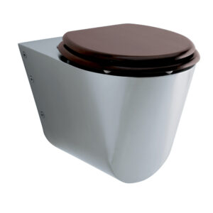 Inodoro Prestowash inox suspendido