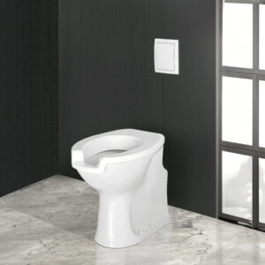 Inodoro Prestowash 720 fluxor blanco con asiento