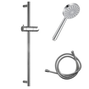 Kit ducha Tekno con accesorios Ingo Plus cromo