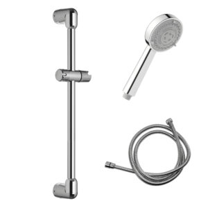 Kit ducha Ø25 con accesorios Niagara cromo