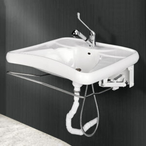 Lavabo inclinación neumática Prestosan 870 con grifo