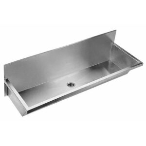 Lavabo industrial Prestosan inox multiple 1200 mm sin repisa