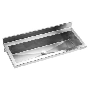 Lavabo industrial Prestosan inox multiple 1200 mm con repisa