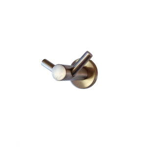 Percha doble inox pintado