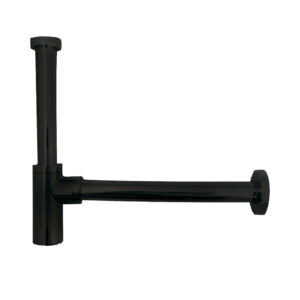 Sifón minimalista negro