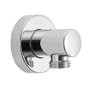 Toma pared salida flexo 1/2 minimalista cromo